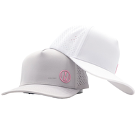 Casquettes perforées découpées au laser OEM, 5 panneaux, patch en cuir personnalisé, logo brodé 3D, casquette de papa, casquettes de sport, casquettes de golf, casquette de baseball imperméable