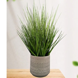 Oh Nghệ Thuật Tốt Nhất Người Bán 54Cm Dài Thực Tế Nhân Tạo Hành Tây Cỏ Trong Nồi Gốm Cho Giáng Sinh Trang Trí Nội Thất - Product Image 5