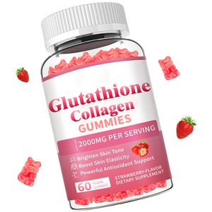 Las Mejores Gomitas de Vitamina L-Glutatión OEM, Blanqueadoras e Iluminadoras, con Colágeno para el Cabello, la Piel y las Uñas, 60 Unidades - Product Image 1