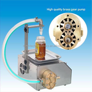 Machine de remplissage semi-automatique Yunqingtech pour pâtes visqueuses, miel, huile de cuisson, graisse de porc, sauce chocolat, sirop, pâte de sésame, huile pour engrenages - Product Image 5