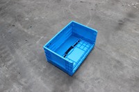 NEXARA Vente en gros Boîte solide pliante industrielle en plastique pliable Option de stockage moins chère pour pièces industrielles Type de caisse