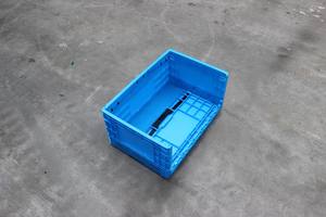 NEXARA toptan katlanabilir plastik endüstriyel katlanır katı kutu Bin depolama ucuz seçeneği için sanayi parçaları sandık tipi - Product Image 4