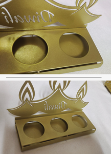Varietà di Artigianato in Metallo: Lampade a Burro, Candelieri Neri per Diwali, Candelieri a Proiezione per Decorazioni Festive da Tavola - Product Image 5