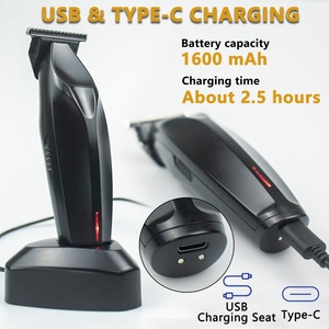 Bstbarber 2025 Mới Chuyên Nghiệp Điện Thợ Cắt Tóc Nhà Cung Cấp Không Dây Tóc Tông Đơ USB Có Thể Sạc Lại Tóc Công Cụ Cắt Lưỡi Sắc Nét - Product Image 2