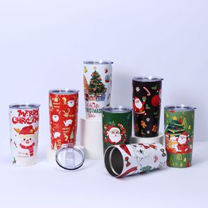 Vaso Térmico Personalizado de Acero Inoxidable de Lujo de 20 oz, <span class=keywords><strong>Taza</strong></span> de Café Navideña con Diseño de Hello Kitty, <span class=keywords><strong>Taza</strong></span> de Viaje al Vacío para <span class=keywords><strong>Navidad</strong></span> - Product Image 2