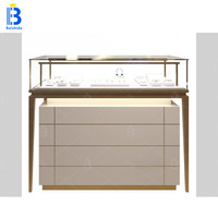 Usine vitrine de bijoux en verre personnalisée de luxe vitrine de bijoux design de comptoir vitrine pour bijoux magasins de détail magasin