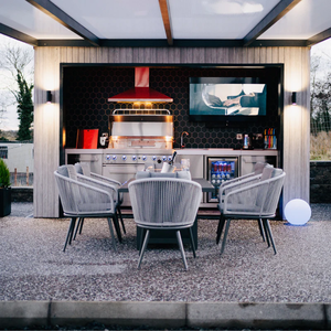 <span class=keywords><strong>Cucina</strong></span> Modulare da Esterno <span class=keywords><strong>in</strong></span> <span class=keywords><strong>Acciaio</strong></span> Inox con Barbecue, Fornello Laterale e Spazio di Stoccaggio per Patio - Product Image 4