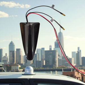 <span class=keywords><strong>Antenne</strong></span> de navigation GPS GSM FM AM <span class=keywords><strong>TV</strong></span> pour voiture avec <span class=keywords><strong>connecteur</strong></span> SMA extérieur en forme d'aileron de requin avec fixation par vis pour voitures - Product Image 3