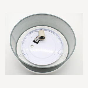 Iralan — <span class=keywords><strong>plafonnier</strong></span> rond intérieur en tissu, <span class=keywords><strong>sans</strong></span> lampe, abat-jour en textile, E27, max. 25w - Product Image 5