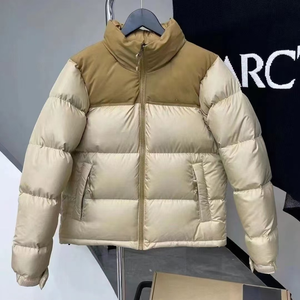 Doudoune d'<span class=keywords><strong>hiver</strong></span> classique personnalisée grande taille, réversible, chaude, confortable, style décontracté, fermeture éclair, imperméable - Product Image 5