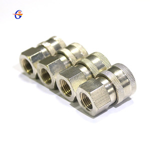Grummanium Quick Connect Connector Zinc Alloy <b>Plug</b> For Welding Robot Wire Feed Guide Tube GL-20190729 - Product Image 4