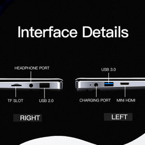 Oferta Inmejorable: Portátil Empresarial Intel N95 de 15.6'' con Cuatro Núcleos, Windows 10/11, 16 GB + 1 TB, <span class=keywords><strong>para</strong></span> Trabajar y <span class=keywords><strong>Jugar</strong></span> - Venta Directa de Fábrica - Product Image 6