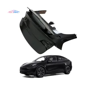 Mô hình 3 Y x S Phụ kiện tự động đúng khô Carbon điện đuôi Wing Matte Spoiler phổ Tesla điện Spoiler