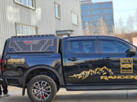 Aluminum Truck Bed Topper Truck Canopy Shell Pickup Tacoma Camper Top for Hilux / Tacoma / Dodge Ram / Amarok / Tundra / F150