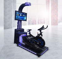 Máquina de Juegos de Realidad Virtual Dinámica 9D, Bicicleta Eléctrica de Realidad Virtual 9D