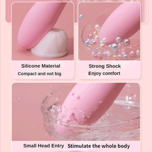 Leistungsstarker Doppelseitiger Stabmassagegerät Vibrator, Wiederaufladbarer Handheld Klitoris- und G-Punkt-Stimulator, Sexspielzeug für Erwachsene für Frauen und Paare - Product Image 2