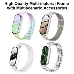 Bracelet intelligent XIAOMI Mi Watch Band 10 avec écran AMOLED de 1,72 pouces, plus de 150 modes sportifs, bracelet de suivi de santé pour hommes et femmes, en stock aux États-Unis - Product Image 3