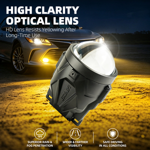 Luz Antiniebla Bi-LED F31 de 3 Pulgadas, 9-16V, Lámpara Auxiliar de Conducción LED Universal para Automóviles - Product Image 2