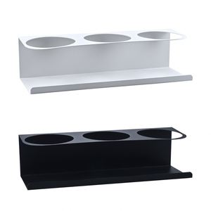 Single Tier Metal Side-Mounted Three-Hole Magnetic Cup <b>Rack</b> <b>for</b> <b>Kitchen</b> Refrigerator No-Drill Wall-Mounted <b>Storage</b> - Product Image 5