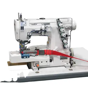 Cylinder-bed Tape Binding Flat Lock Edge Rolling Interlock Sewing Machine GC664-02BB