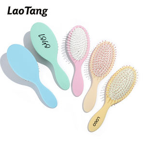 Venta al por mayor de cerdas de jabalí de nailon, cepillo para el cuidado del cabello, paleta desenredante húmeda/seca ecológica - Product Image 1