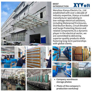 ABS HT-5 IP65 không thấm nước ngoài trời hộp chuyển đổi không khí mạnh mẽ hiện tại mạch phân phối Ánh sáng tối cài đặt thiết bị điện - Product Image 4