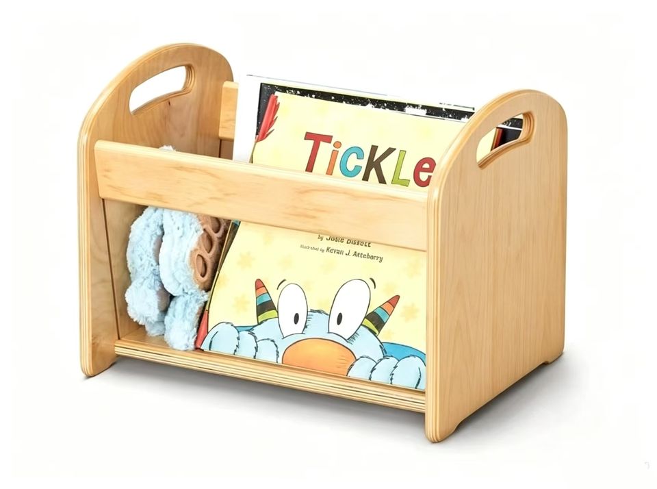 Neme Racking Kids Floor Standing Book Rack Wooden Bookshelf Kids Room Kids Rack ...