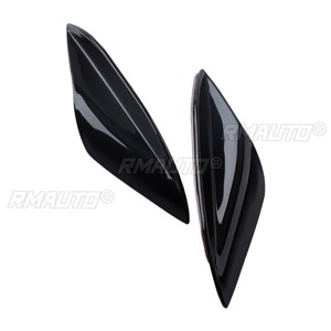 Para BMW E90 E92 E93 M3 2005-2012: Decoración de salida de aire para parachoques, cubierta de divisor de parachoques, pieza de modificación. - Product Image 4