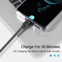 Câble de données USB Type C OEM 0,2 m pour une charge rapide et un transfert de données de 480 Mbit/s, application pour téléphone mobile, câble de données personnalisable