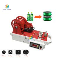 Mesin Daur Ulang Botol PET Heavy Duty ke Extruder untuk Penggunaan Bengkel Rumahan Mesin Pembuat Spool Plastik Filamen Printer 3D