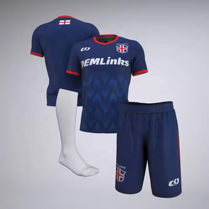 Kit pakaian sepak bola antilembap, kaus seragam sepak bola, kaus seragam sepak bola, kaus sepak bola kustom, kaus jersey sepak bola pria - Product Image 3