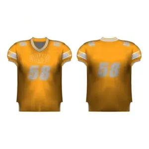 定制设计升华美式足球服美式足球衫图案