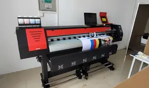 1.6เมตร/1.8เมตรรูปแบบขนาดใหญ่ Eco ตัวทำละลายเครื่องพิมพ์ระเหิดพิมพ์ล็อตเตอร์ราคา
