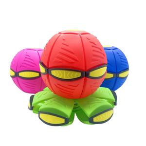 Nouveau jouet pour chien, balle lumineuse et déformable durable, disque volant UFO élastique, pelota de juguete para mascotas - Product Image 6