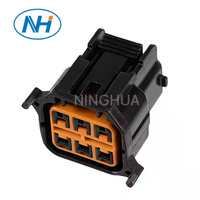 Ninghua 1 Set 6 Pin Voiture Étanche Phare Prise Auto Lumière Lampe Prise HP066-06021 Accessoires Électriques pour Hyundai Kia