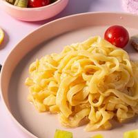 Fettuccine Keto Sin Soya, Fideos Konjac, Fideos Shirataki a Base de Plantas, Sin Gluten, Bajos en Calorías