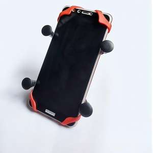 Support de téléphone pour vélo, flexible, portable, sécurisé, avec bandes en silicone, fixation sur guidon, support de téléphone, accessoires pour téléphone portable - Product Image 3