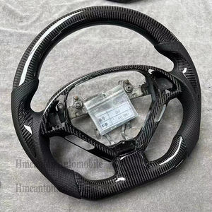 Vente en gros de <span class=keywords><strong>volant</strong></span> en cuir perforé en fibre de carbone pour Infiniti <span class=keywords><strong>G27</strong></span> G37 Accessoire de voiture de haute qualité bon marché - Product Image 3