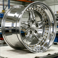 Nouvelles jantes forgées sur mesure Aero 3 pièces 25 mm ET pour Mercedes-AMG Classe S, Classe SL, Classe E, Classe C et Audi, jantes en alliage