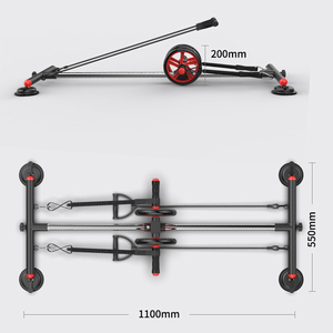 Ejercitador multifuncional <span class=keywords><strong>para</strong></span> abdominales, ayuda <span class=keywords><strong>para</strong></span> sentarse, rueda de abs de núcleo rojo plegable, juego de entrenamiento muscular <span class=keywords><strong>con</strong></span> almohadilla <span class=keywords><strong>para</strong></span> la rodilla - Product Image 3