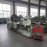 Prix usine – Tour horizontal d'occasion Dalian C62100 à banc déporté, semi-automatique, robuste, haute précision pour le travail des métaux, garantie 1 an
