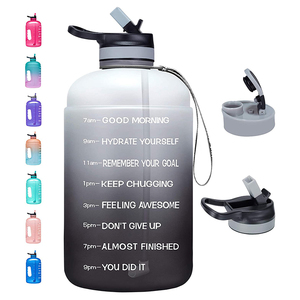 2021 Loại Mới Tùy Chỉnh Bán Buôn Protein Rõ Ràng Phòng Tập Thể Dục Bền <span class=keywords><strong>Shaker</strong></span> Thể Thao Tập Thể Dục Workout Nhựa Tritan Chai Nước - Product Image 5