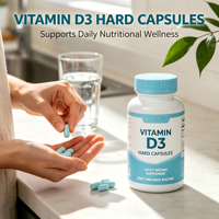 Capsules de cholecalciférol, vitamine D3, source naturelle pure, complément alimentaire nutritionnel, 5 g par pièce, améliore l'immunité