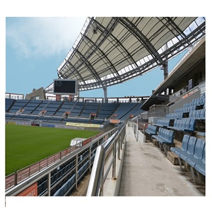 Préfabriquée Structure En Acier De <span class=keywords><strong>Toiture</strong></span> de Gymnase de Basket-Ball de Toit de Stade De Football de <span class=keywords><strong>Construction</strong></span> - Product Image 1