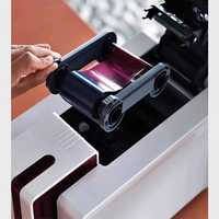 Impresora de Tarjetas de Identificación Evolis Primacy2 Original de Doble Cara, Impresión de Alta Velocidad para Tarjetas de Estudiante, Empleado, Visitante, VIP, IC CR80