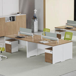 <span class=keywords><strong>โต๊ะ</strong></span>ทำงานพนักงานสไตล์มินิมอลทันสมัย ดีไซน์เรียบหรูและร่วมสมัย เหมาะสำหรับการสร้างสภาพแวดล้อมในสำนักงานที่เป็นมืออาชีพและไม่ยุ่งเหยิง - Product Image 1