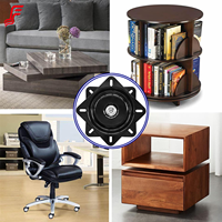 Base de chaise pivotante à 360 degrés en fer, accessoires de mobilier moderne pour salon et cuisine, support pivotant silencieux pour fauteuil inclinable