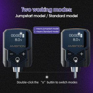 1600mAh RCA Wireless Tattoo Battery Pack Portable LCD Display Power Supply for <b>Rotary</b> <b>Machines</b> - Product Image 5