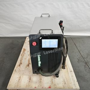 Cortadora láser de fibra con refrigeración por aire LM-2000 con modo de limpieza para tratamiento de superficies metálicas - Product Image 4