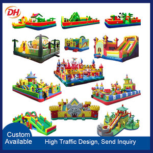 Parque de Juegos Inflable Multijuegos Integrado, Diseño de Dibujos Animados Personalizado, Larga <span class=keywords><strong>Vida</strong></span> Útil, para Todas las Edades, <span class=keywords><strong>Castillo</strong></span> Inflable Comercial - Product Image 5
